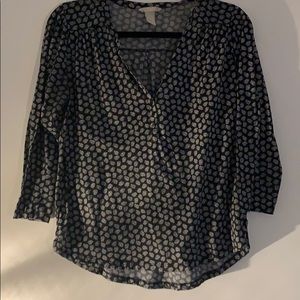 H&M black blouse